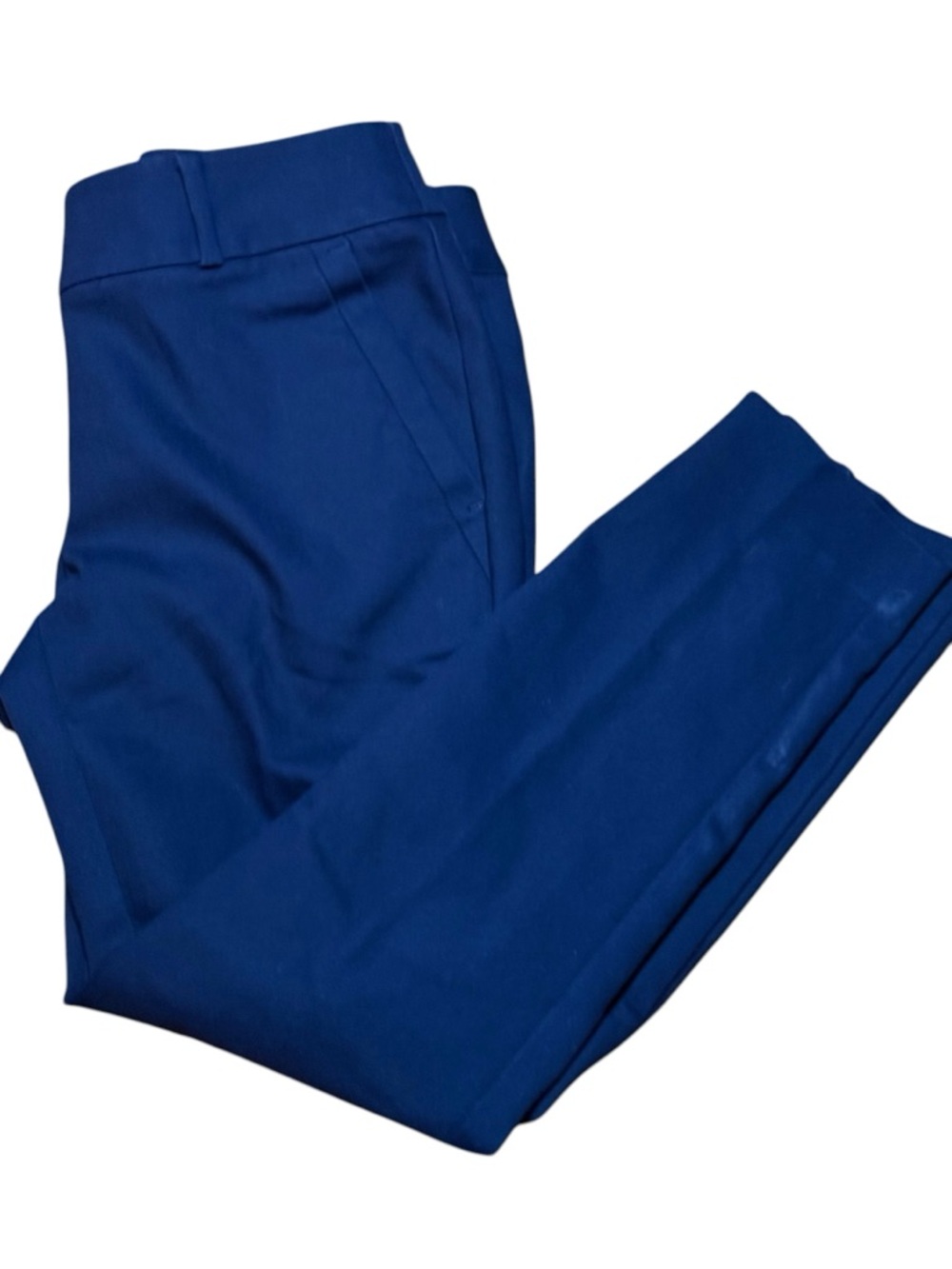LOFT Cropped Ankle Pants in Rich Blue